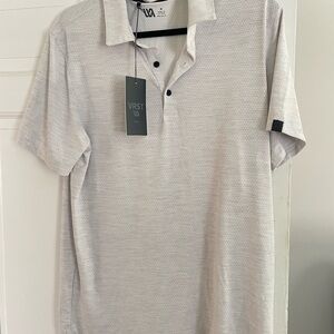 Men's Heather Polo - Cloud Grey Heather